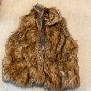Mark & Graham Fur Vest — SIZE SMALL!!